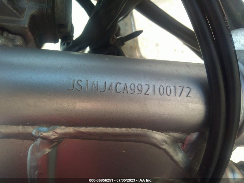 2009 SUZUKI TU250 X - JS1NJ4CA992100172