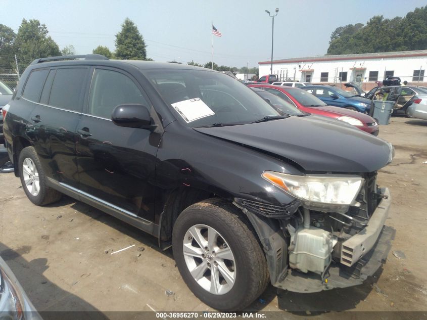 2013 TOYOTA HIGHLANDER - 5TDBK3EH0DS232913