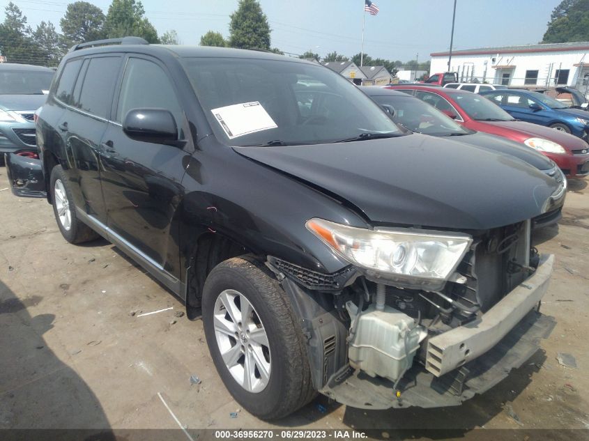 2013 TOYOTA HIGHLANDER - 5TDBK3EH0DS232913