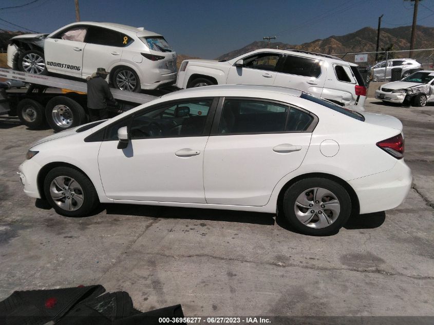 2014 HONDA CIVIC SEDAN LX - 19XFB2F59EE264819