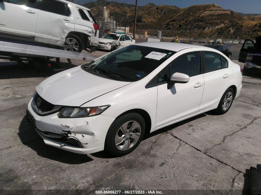 2014 HONDA CIVIC SEDAN LX - 19XFB2F59EE264819