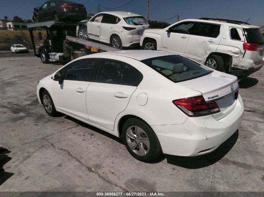 2014 HONDA CIVIC SEDAN LX - 19XFB2F59EE264819