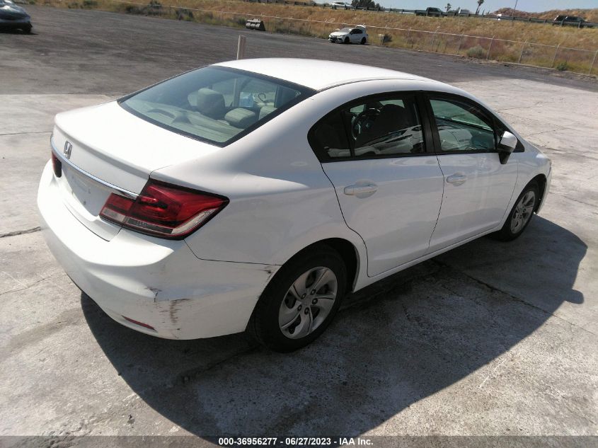 2014 HONDA CIVIC SEDAN LX - 19XFB2F59EE264819