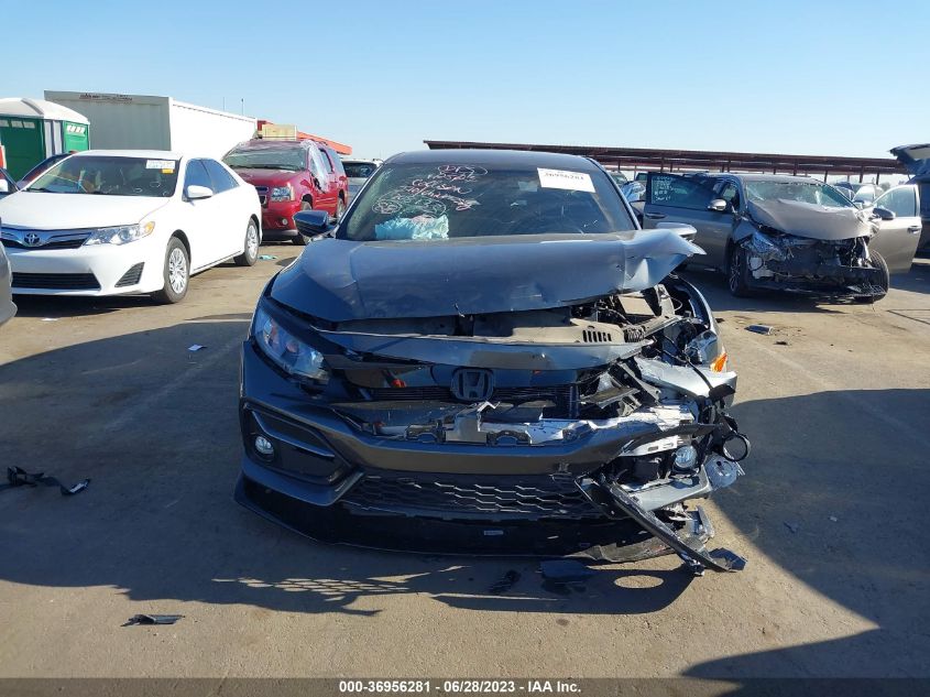 2021 HONDA CIVIC HATCHBACK SPORT - SHHFK7H41MU223500