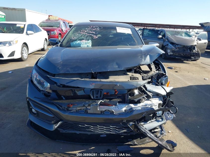 2021 HONDA CIVIC HATCHBACK SPORT - SHHFK7H41MU223500