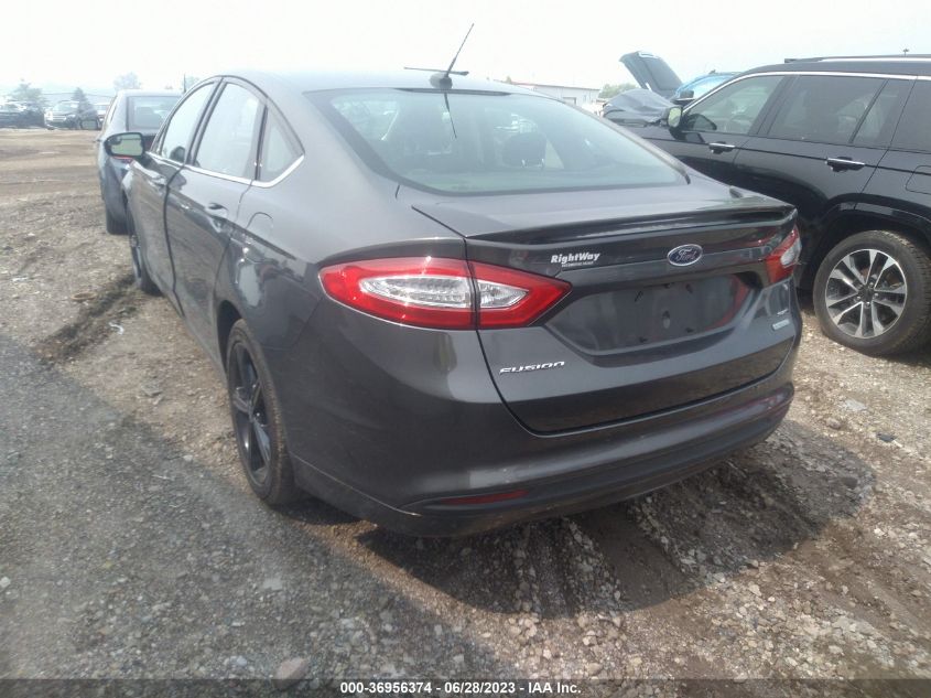 2016 FORD FUSION SE - 3FA6P0HD5GR189628