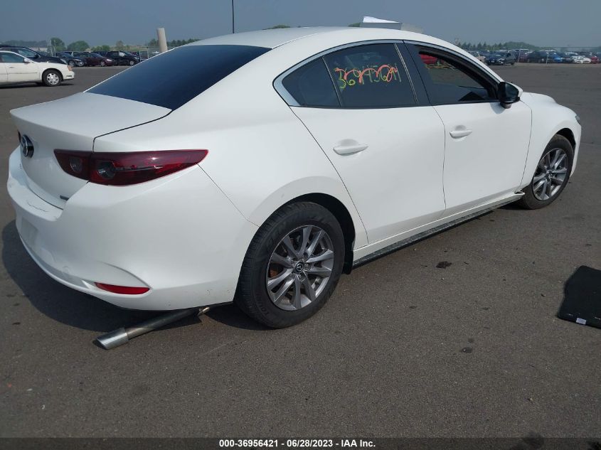 VIN JM1BPAAL3M1314096 2021 MAZDA MAZDA3 SEDAN 2.5 S