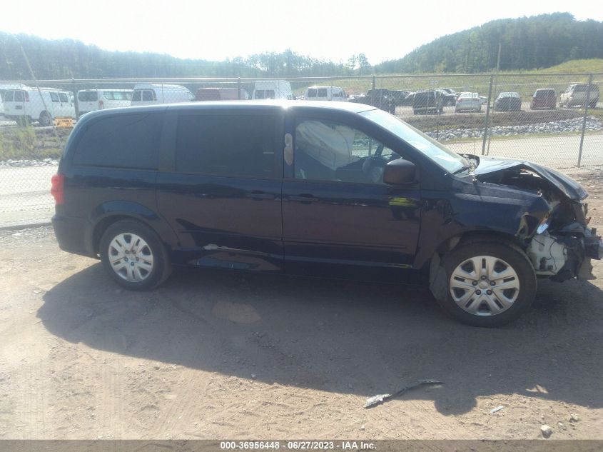 2016 DODGE GRAND CARAVAN SE - 2C4RDGBG6GR114762