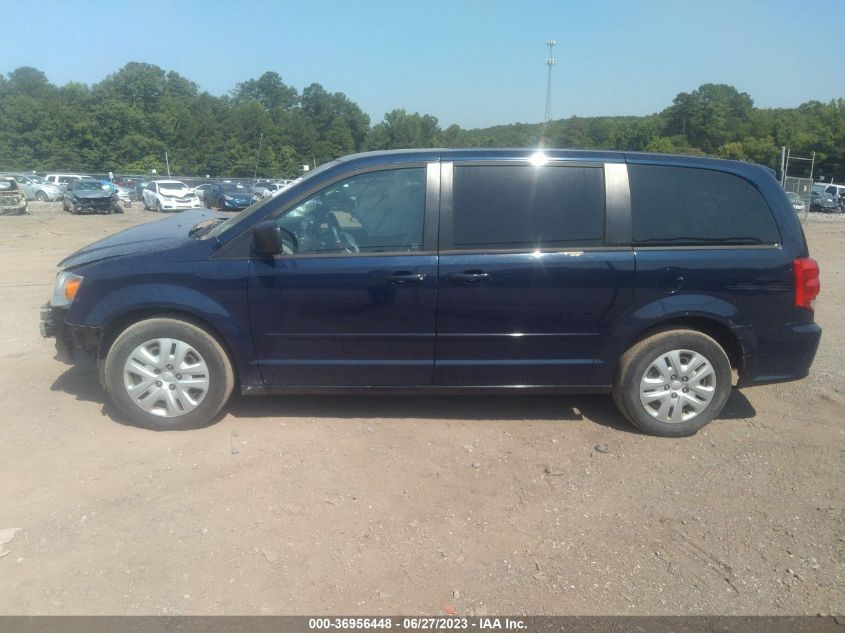 2016 DODGE GRAND CARAVAN SE - 2C4RDGBG6GR114762