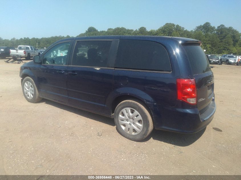 2016 DODGE GRAND CARAVAN SE - 2C4RDGBG6GR114762