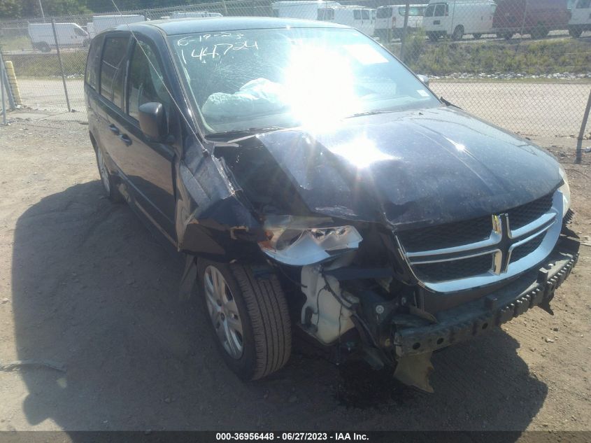 2016 DODGE GRAND CARAVAN SE - 2C4RDGBG6GR114762