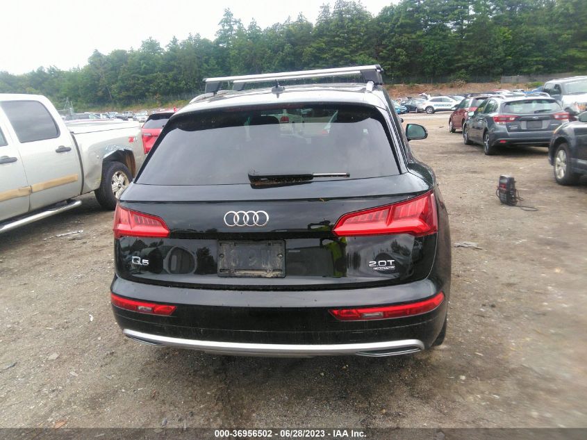 2018 AUDI Q5 PREMIUM/TECH PREMIUM - WA1ANAFY1J2003255