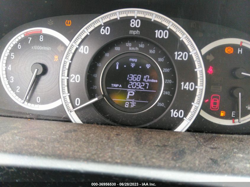 2016 HONDA ACCORD SEDAN EX-L - 1HGCR3F81GA006462
