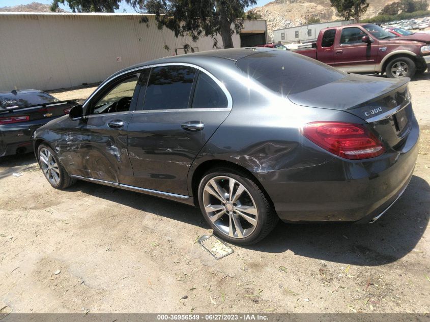 2015 MERCEDES-BENZ C-CLASS C 300 - 55SWF4JB1FU073371