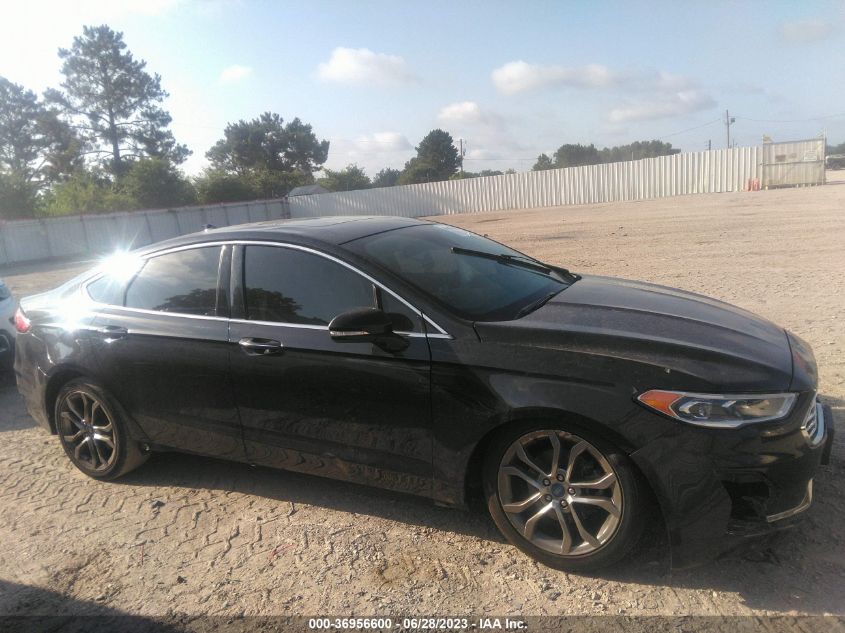 2019 FORD FUSION SEL - 3FA6P0CD5KR238228