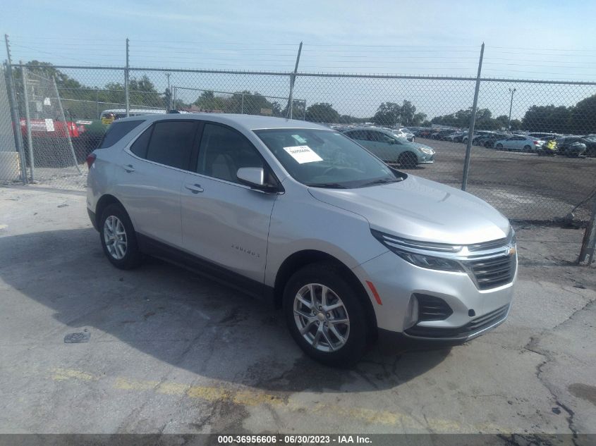 2022 CHEVROLET EQUINOX LT - 3GNAXUEV6NL183255