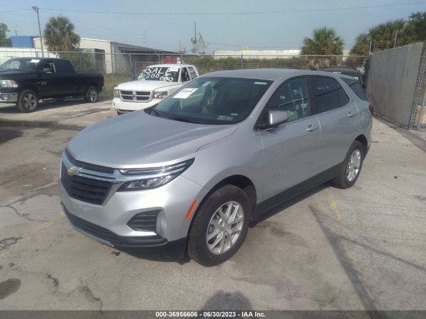 2022 CHEVROLET EQUINOX LT - 3GNAXUEV6NL183255