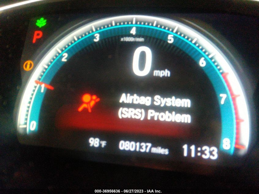 2016 HONDA CIVIC SEDAN EX-T - 19XFC1F37GE203347