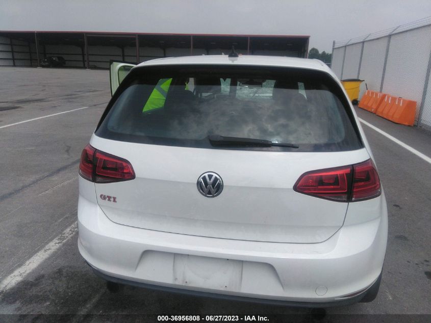 2017 VOLKSWAGEN GOLF GTI S/SE/AUTOBAHN/SPORT - 3VW547AU1HM021126