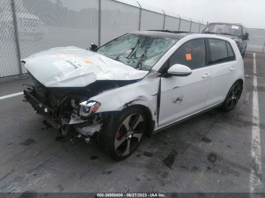 2017 VOLKSWAGEN GOLF GTI S/SE/AUTOBAHN/SPORT - 3VW547AU1HM021126
