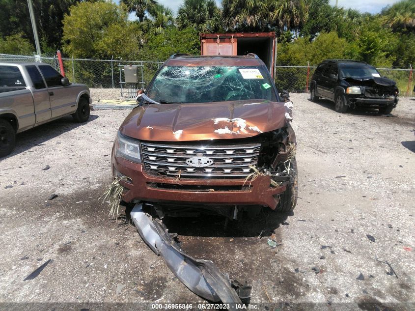 2017 FORD EXPLORER LIMITED - 1FM5K7F86HGC93584