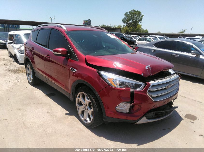 2019 FORD ESCAPE TITANIUM - 1FMCU0J9XKUA99626