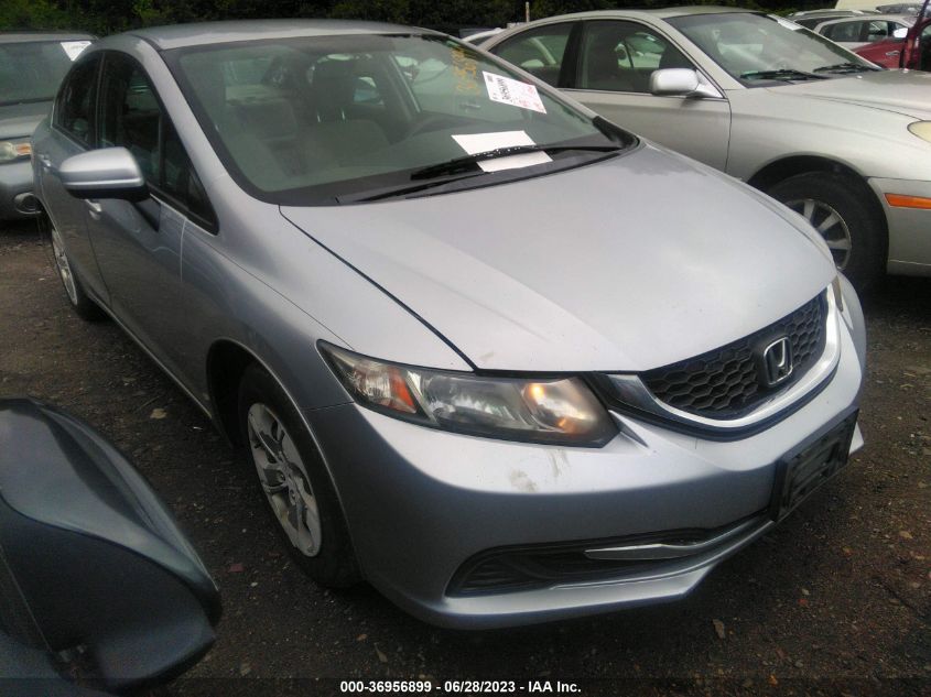 2014 HONDA CIVIC SEDAN LX - 2HGFB2F57EH520283