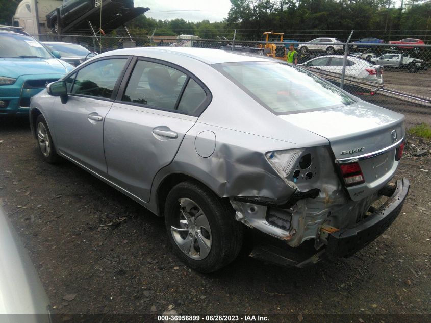 2014 HONDA CIVIC SEDAN LX - 2HGFB2F57EH520283