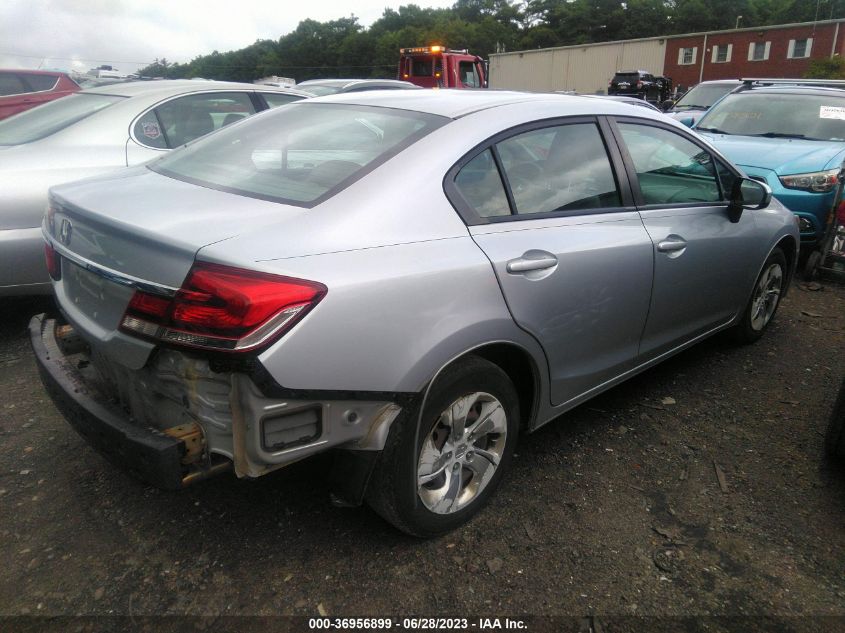 2014 HONDA CIVIC SEDAN LX - 2HGFB2F57EH520283