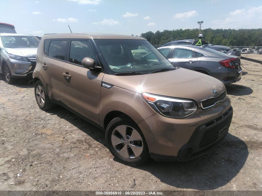 2016 KIA SOUL BASE - KNDJN2A22G7283827