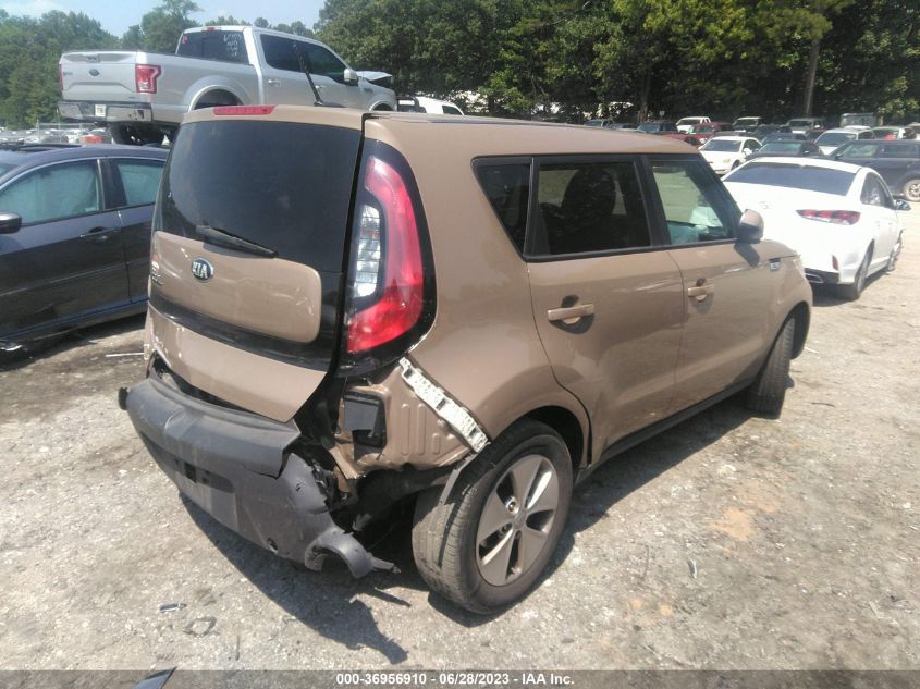 2016 KIA SOUL BASE - KNDJN2A22G7283827