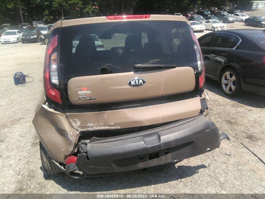 2016 KIA SOUL BASE - KNDJN2A22G7283827