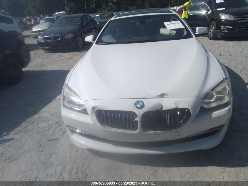 2014 BMW 6 SERIES 640I - WBALW3C54EC892647