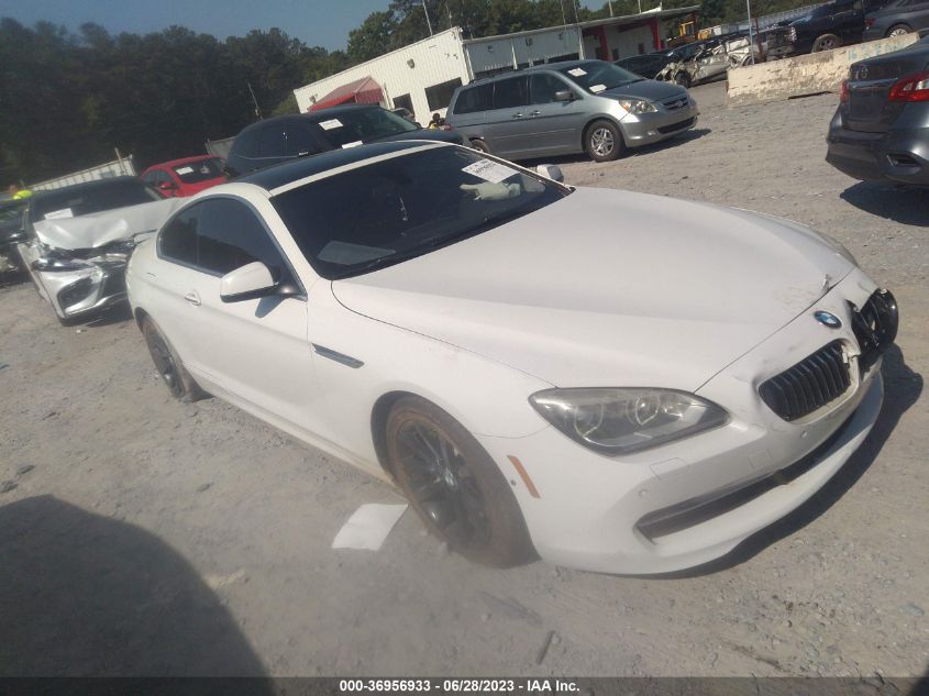 2014 BMW 6 SERIES 640I - WBALW3C54EC892647