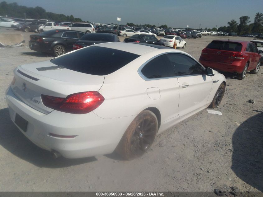 2014 BMW 6 SERIES 640I - WBALW3C54EC892647