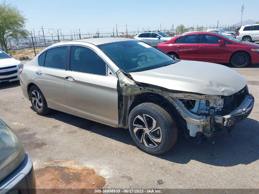 2017 HONDA ACCORD SEDAN LX - 1HGCR2F46HA008829
