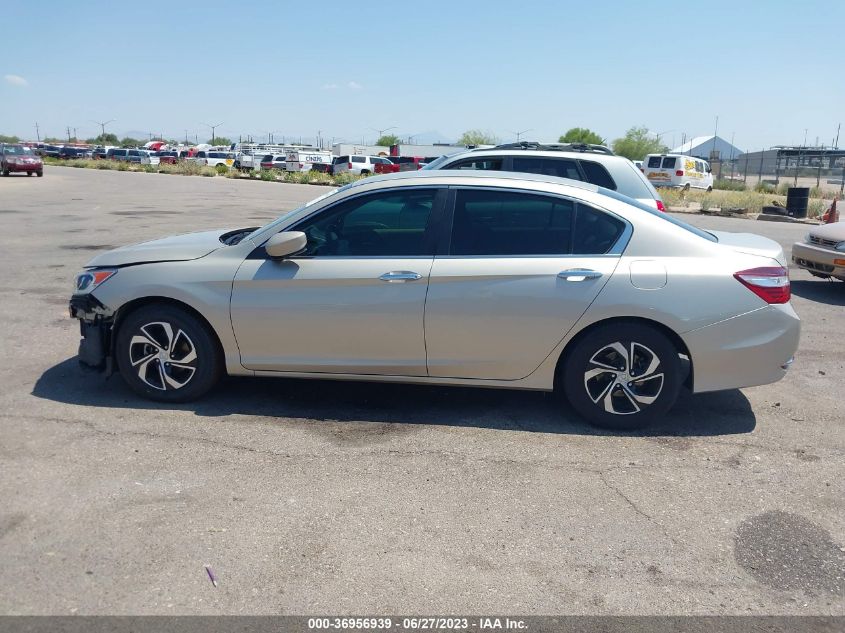 2017 HONDA ACCORD SEDAN LX - 1HGCR2F46HA008829