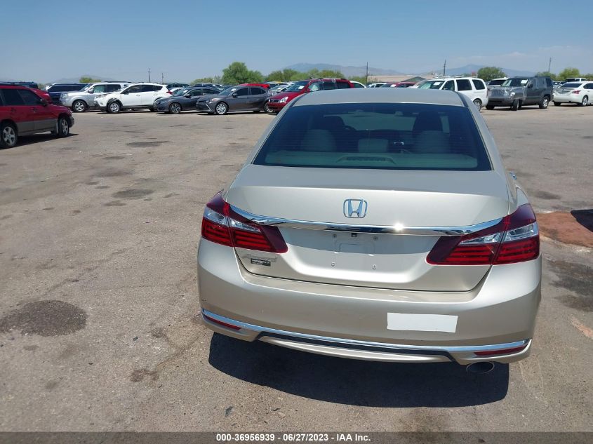2017 HONDA ACCORD SEDAN LX - 1HGCR2F46HA008829