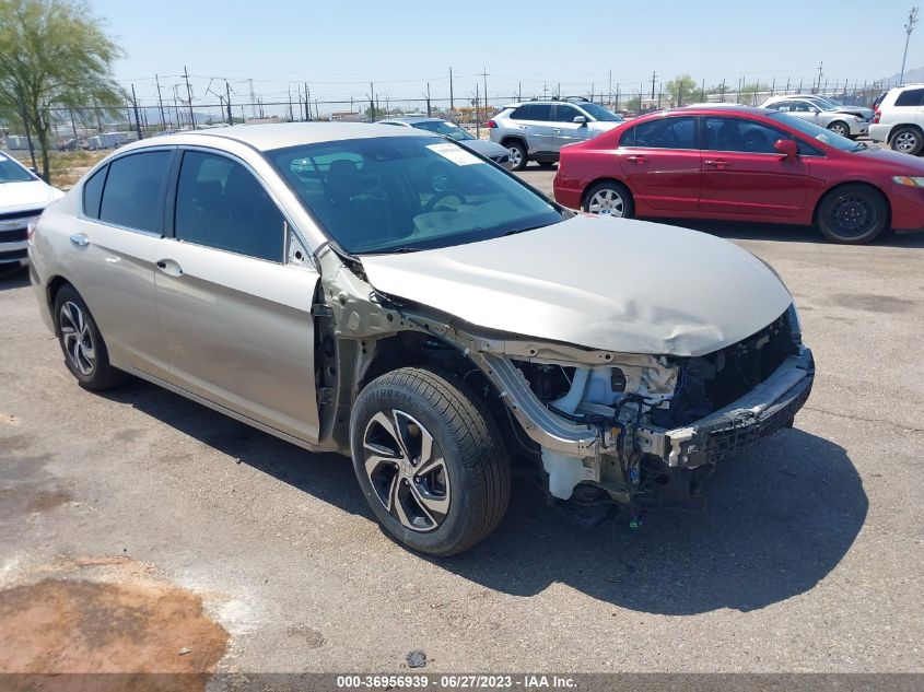 2017 HONDA ACCORD SEDAN LX - 1HGCR2F46HA008829