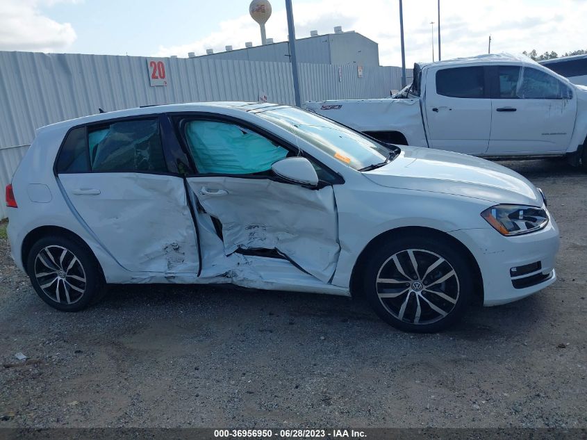 2015 VOLKSWAGEN GOLF TSI SE - 3VW217AU3FM042858