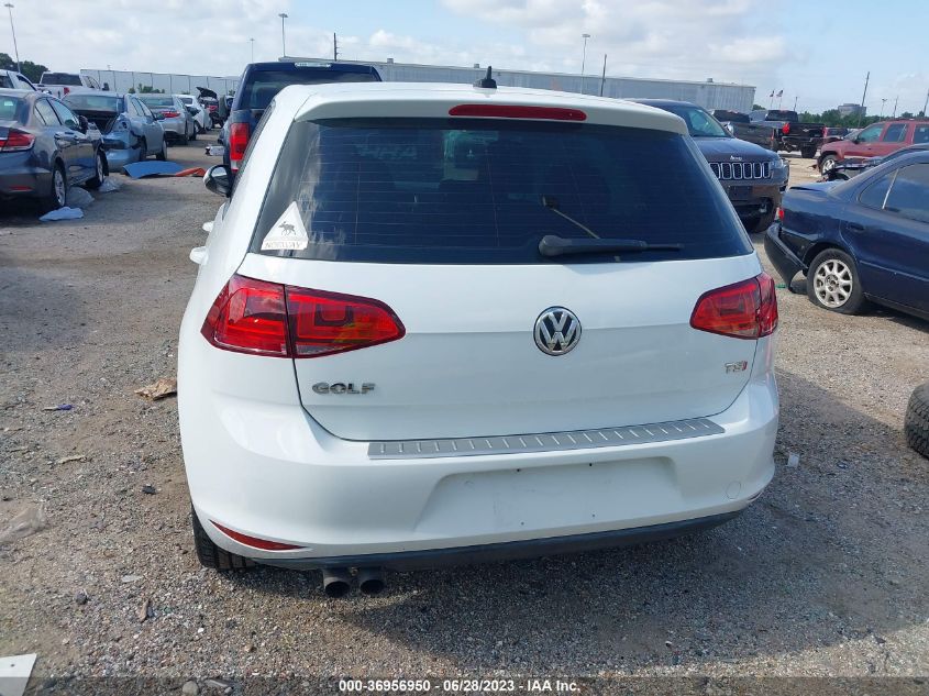 2015 VOLKSWAGEN GOLF TSI SE - 3VW217AU3FM042858