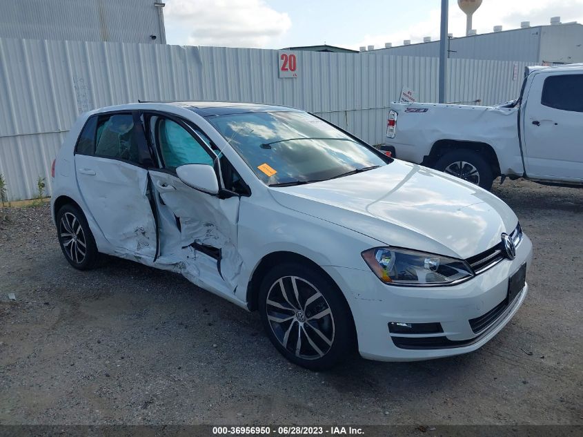 2015 VOLKSWAGEN GOLF TSI SE - 3VW217AU3FM042858