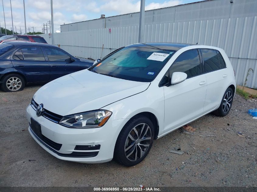 2015 VOLKSWAGEN GOLF TSI SE - 3VW217AU3FM042858