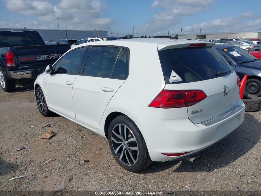 2015 VOLKSWAGEN GOLF TSI SE - 3VW217AU3FM042858