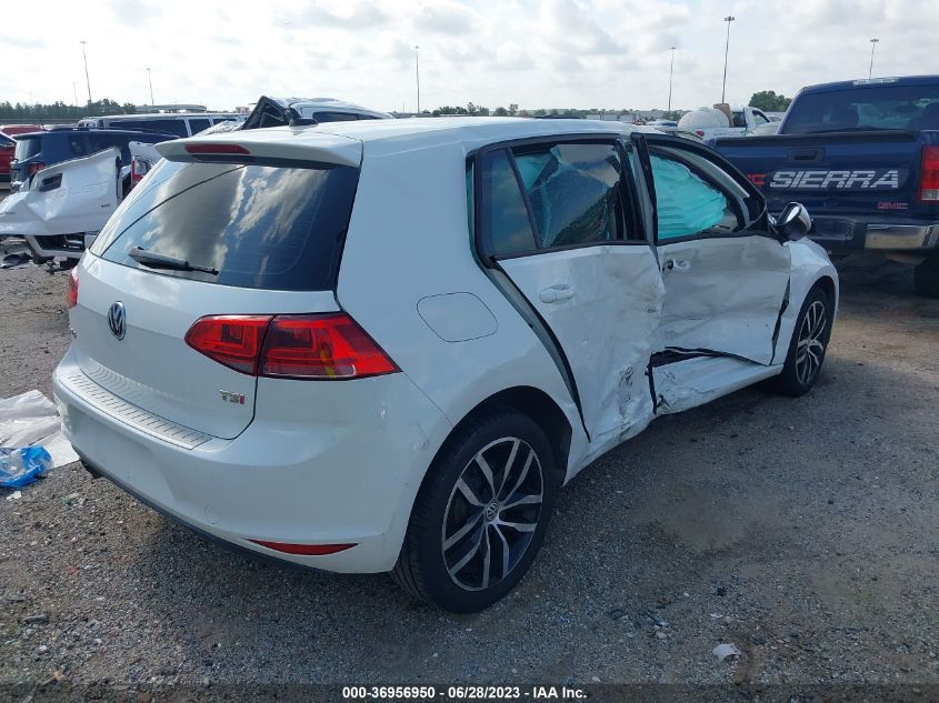 2015 VOLKSWAGEN GOLF TSI SE - 3VW217AU3FM042858