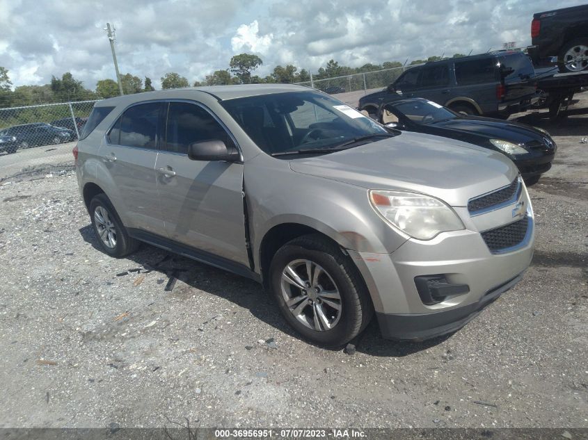 2013 CHEVROLET EQUINOX LS - 2GNALBEK1D6314200