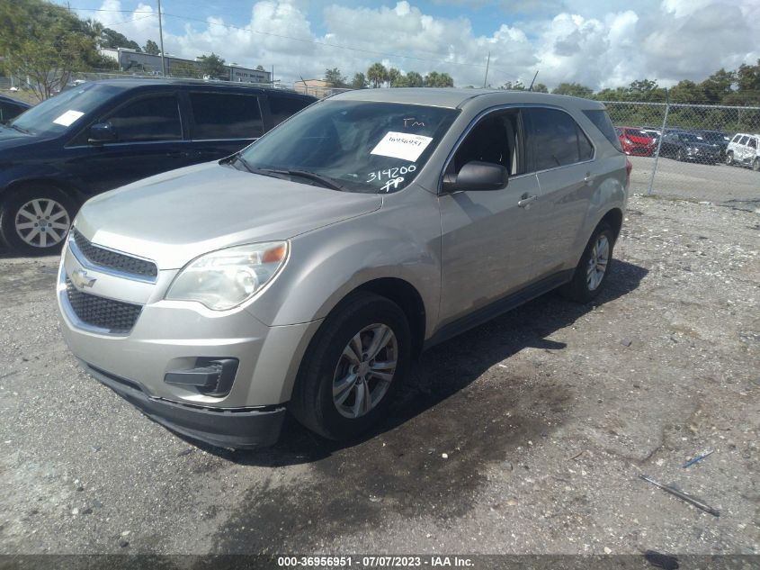 2013 CHEVROLET EQUINOX LS - 2GNALBEK1D6314200