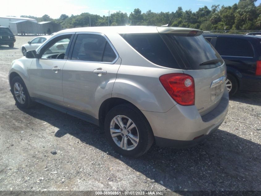 2013 CHEVROLET EQUINOX LS - 2GNALBEK1D6314200