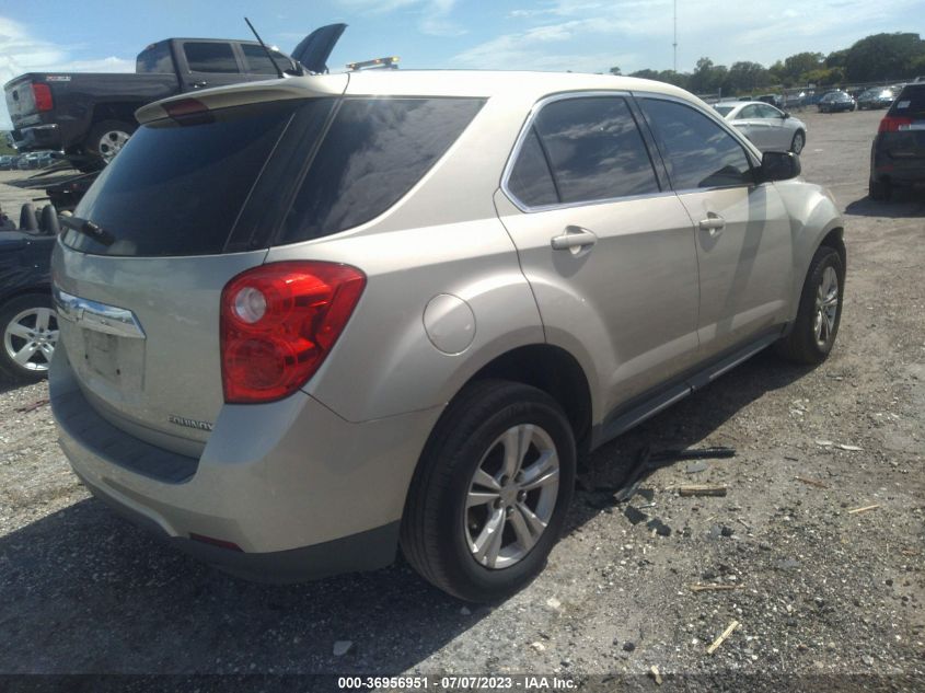 2013 CHEVROLET EQUINOX LS - 2GNALBEK1D6314200