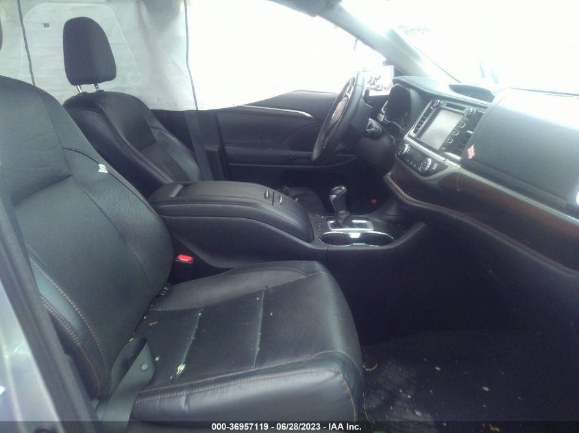 2015 TOYOTA HIGHLANDER HYBRID LIMITED - 5TDDCRFH9FS008839